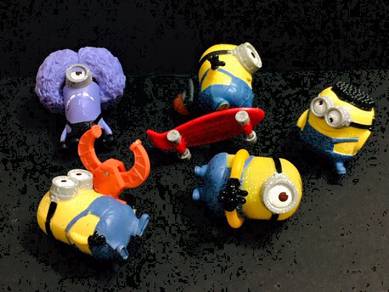 2013 McDonalds Minions Collectible Toys