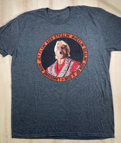 Ric Flair Grey Tee #CP Used