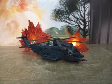 Transformers DOTM Cyberverse Commander  Blackout 
