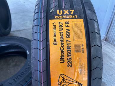 Tayar baru 225 60 17 Continental ux7 suv 2025 tyre