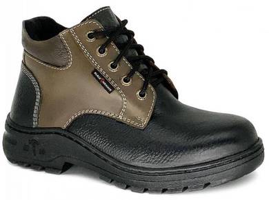 Shoes Black Hammer Men Mid Lace BH2891 Black/Khaki