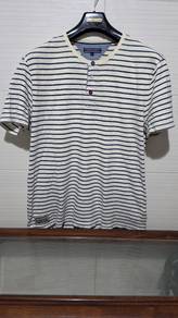 Tommy Hilfiger Striped Henley T-Shirt