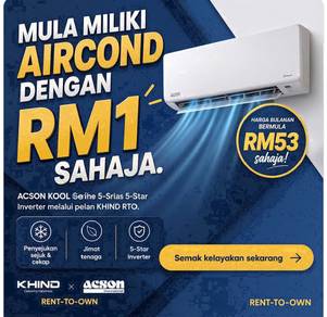 Promo Aircond KhindxAcson (Spg Durian 004)