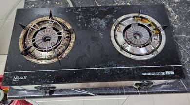 Milux 2-Burner Gas Stove