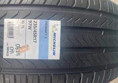 235 45 17 MICHELIN PRIMACY 5 Tayar Tyre New 2026