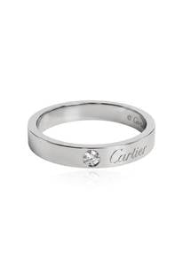 CARTIER C DE CARTIER PLATINUM Ring (EC001106PT)