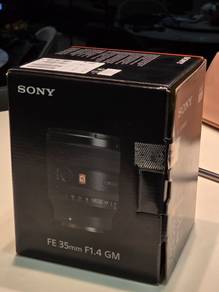 Sony Gmaster lens 35mm f1.4