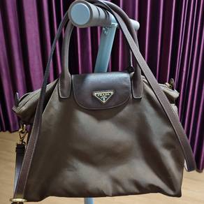 Authentic Prada Nylon Tote Bag