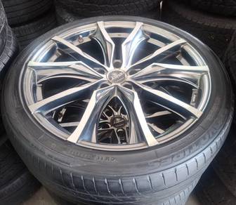 Rim 20 weds kranze varea ori japan fit toyota alph