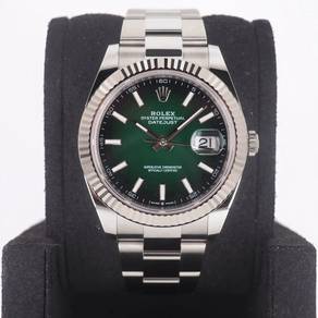 Brand New Jun 2026 Rolex Datejust 41 Ombre Green