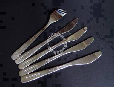 LOT Vintage British Airways Flatware - 5 Pieces