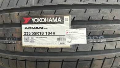 235 55 18 YOKOHAMA V61 TAYAR Tyre New 2026