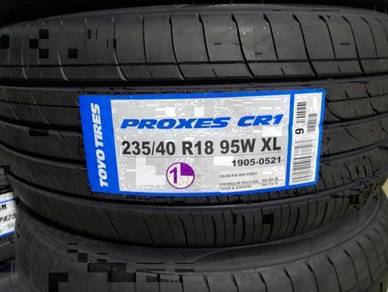 235/40/18 Toyo Proxes CR1 Tyre 2026 Tayar