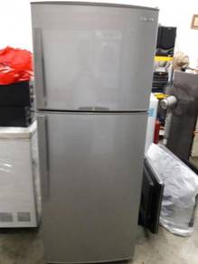 Refrigerator Samsung Silver Grey Fridge Peti Ais