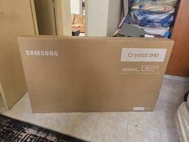  Samsung 55" Crystal UHD U8000H 4K Smart TV box