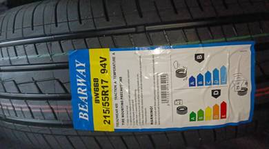 NEW TYRE 215/55/17 Bearway BW668 Year 2024