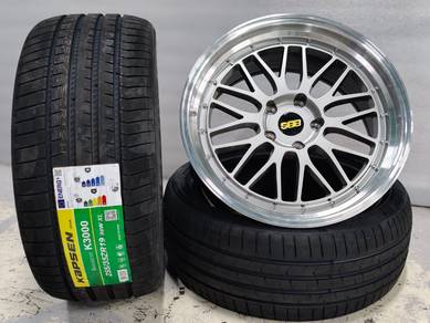 BMW E90 F30 F32 X1 E84 19" Rim + Tayar Baru R330