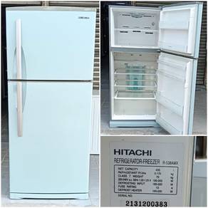 Hitachi fridge 2d refrigerator peti sejuk peti ais