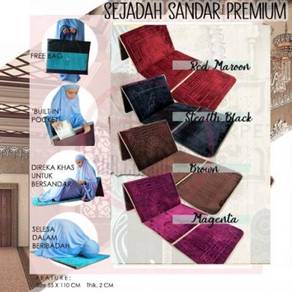 SC411 Kain Sejadah Sandar Sembahyang Solat Gebu Te