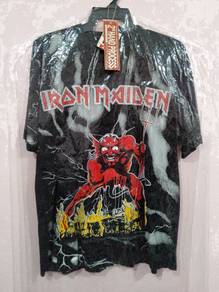 Vintage Iron Maiden Devil European All Over Print