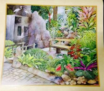 Calendar Print- Shell Lutong Garden, Miri, Sarawak