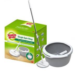 3M Scotch Brite Single Microfiber Cloth Spin Mop