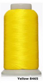 Yellow 8465 Embroidery Machine Thread Benang Sulam