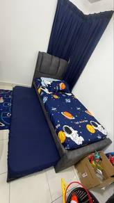 Katil Single Pullout (Tanpa Tilam) Untuk Dijual