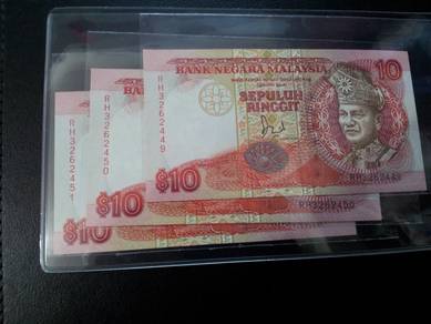 Malaysia RM10 siri 6 sign Dato Jaffar  - unc