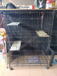 Sangkar kucing 3 tingkat