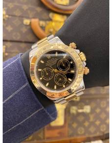 Rolex Daytona Cosmograph Half 18K 750 Yellow Gold