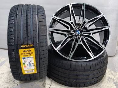 BMW 5, 7 Series F10 F01 20" Rim Tayar Baru R270