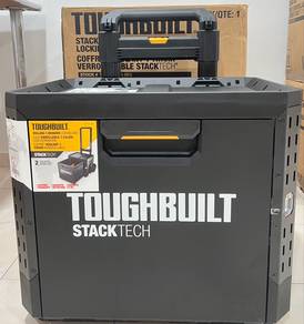 TOUGHBUILT StackTech Rolling Locking Tool Box