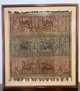 19th Century LAMPUNG CEREMONIAL SHIPS CLOTH