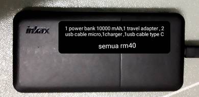 power bank 10000 mAh & semua