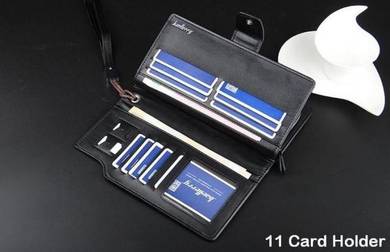 Multi-Card Slots Elegant Business Man Long Wallet