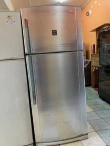 Sharp Fridge Freezer Refrigerator 2 Pintu Freezer