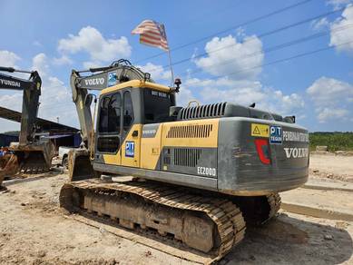 Volvo EC200D jentera korek
