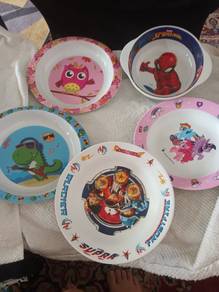 kids feeding plates  play mat 