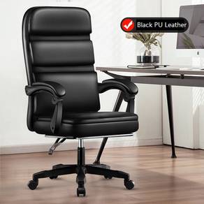 Black Hitam Chair Home Study