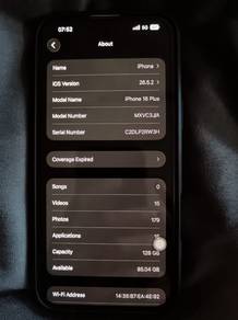 i phone 16plus 128GB