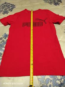 Puma Essential Graphic Big Logo Tee (Red) – US XS 