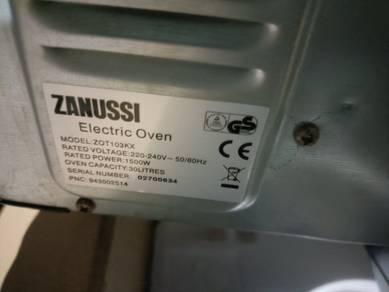 Zanussi Electric Oven Toaster