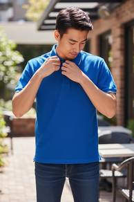 Dockers SmartFlex Polo – Blue |Comfortable Stretch