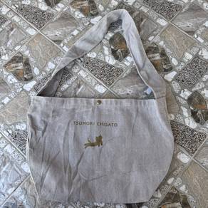 TSUMORI CHISATO cotton shoulder tote bag