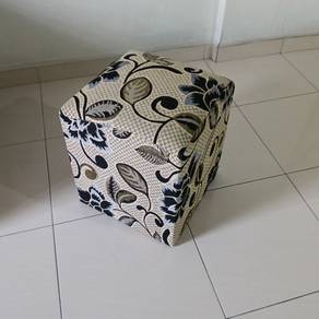 Square Wooden Foot Stool