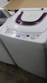Top Mesin Basuh Auto Washing Machine 10kg Toshiba