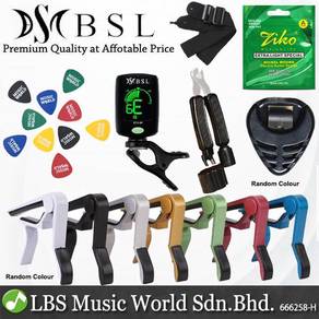 BSL Guitar Accessories Elec 7 in 1Set