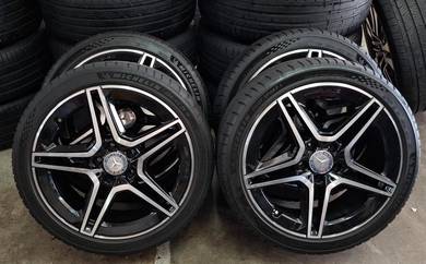 Rim 18 ori mercedes amg fit w204 w177 w176 w171 w1