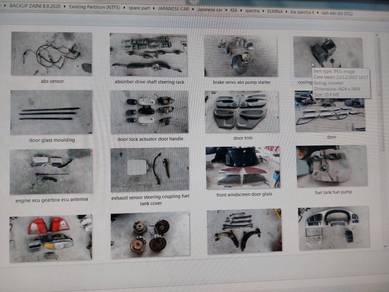 kia spectra spare part terpakai / used spare part